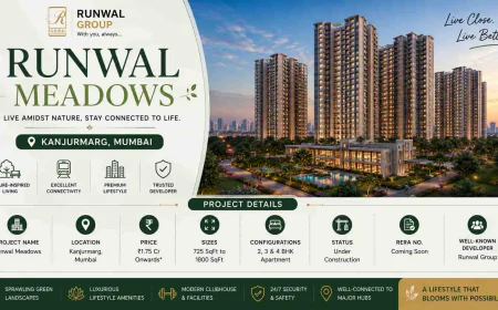 Runwal Meadows vs Other Upcoming Projects in Kanjurmarg