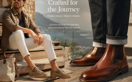 The Smart Choice for Men Seeking Comfort and Classic Footwear