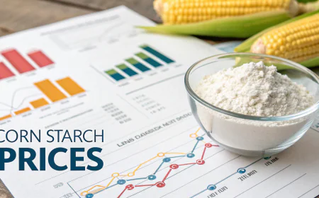Corn Starch Price Index Chart with Trend Insights and Quarterly Forecast Prices