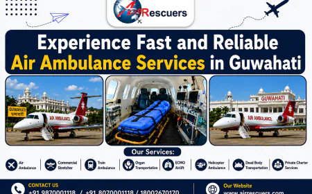 Experience Fast and Reliable Air Ambulance Services in Guwahati