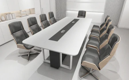Luxury Meeting Tables in Dubai: Elevating Professional Spaces