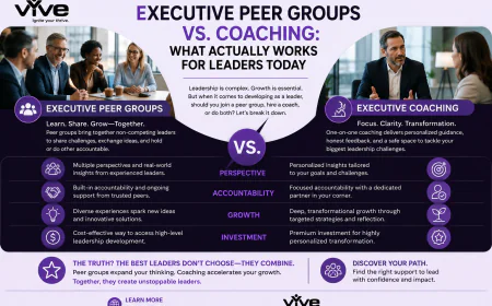 Executive Peer Groups vs. Coaching: What Actually Works for Leaders Today