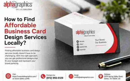 How to Find Affordable Business Card Design Services Locally?