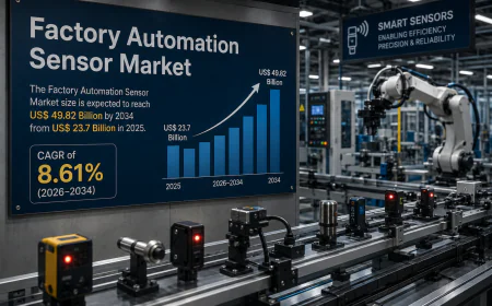 US Factory Automation Sensor Market Growth Opportunities in the Era of Intelligent Automation and Connected Factories