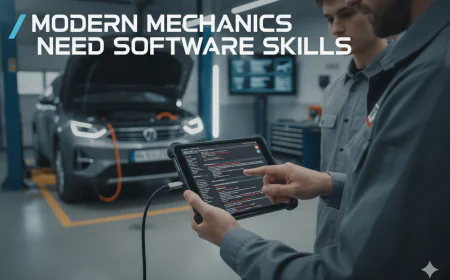Why Modern Mechanics Need Software Skills As Well As Mechanical Knowledge