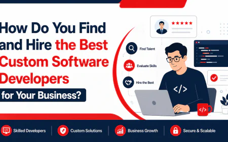 How Do You Find and Hire the Best Custom Software Developers for Your Business?