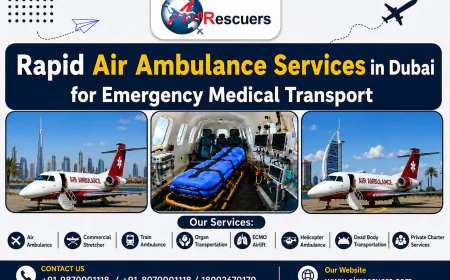 Rapid Air Ambulance Services in Dubai for Emergency Medical Transport