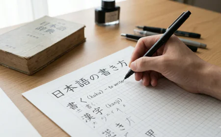 When To Begin Practicing How To Write Japanese in Japanese