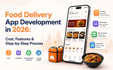Complete Guide to Food Delivery App Development in 2026: Cost, Features & Process