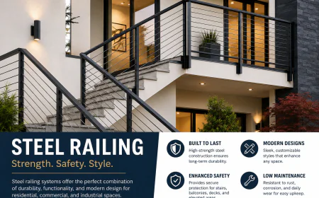 Upgrade Your Property with Durable and Stylish Steel Railing Solutions
