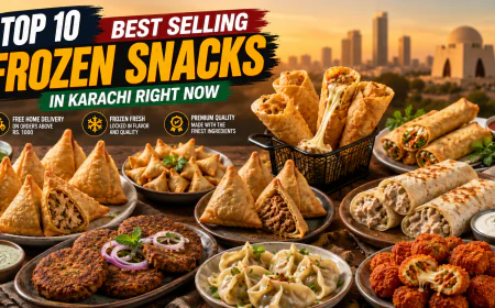 Top 10 Best Selling Frozen Snacks in Karachi Right Now