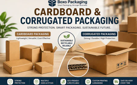 Corrugated Boxes for Safe Shipping, Durable Product Protection, and Cost Efficient Packaging Solutions
