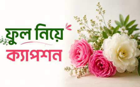 ফুল নিয়ে ক্যাপশন: সৃজনশীল ও আবেগময় লেখার সম্পূর্ণ গাইড