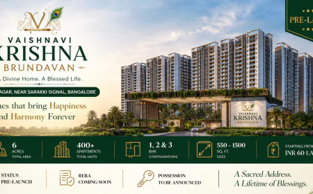 Vaishnavi Krishna Brundavan Bangalore Book Your Dream Home