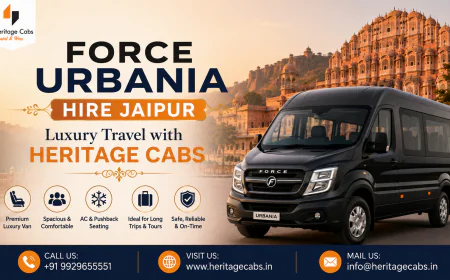 Force Urbania Hire Jaipur | Luxury Travel with Heritage Cabs