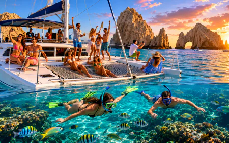 6 Experiences That Turn a Los Cabos Party Catamaran into a Nonstop Fun Day