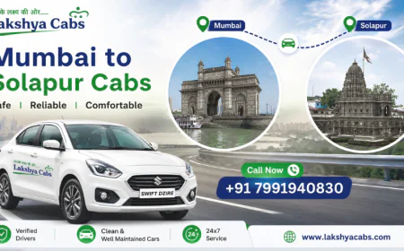 Mumbai to Solapur Cabs | Comfortable Outstation Taxi Service