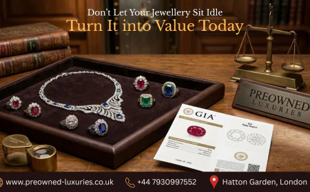 Don’t Let Your Jewellery Sit Idle - Turn It into Value Today