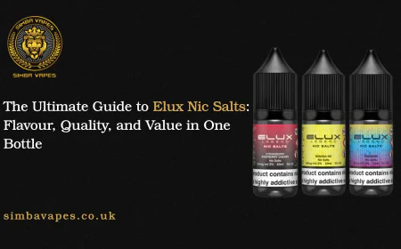 The Ultimate Guide to Elux Nic Salts: Flavour, Quality, and Value in One Bottle