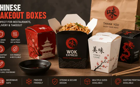 Chinese Takeout Packaging for Restaurants and Food Delivery Brands