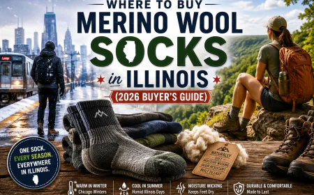 Where to Buy Merino Wool Socks in Illinois (2026 Buyer's Guide)