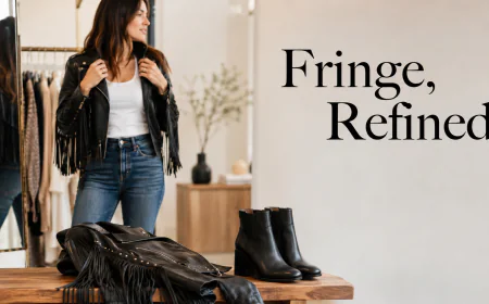 Black Fringe Jacket: How to Wear It Without Veering Into Halloween Territory