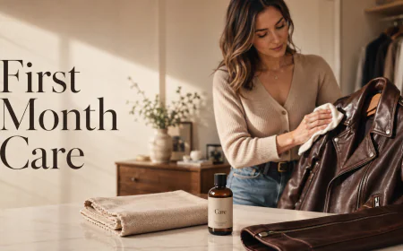 Caring for Your New Leather Jacket Women’s Style: What to Do in the First Month