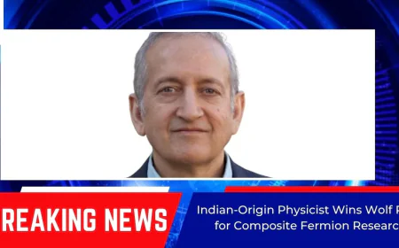Wolf Prize Honors Jainendra K. Jain for Groundbreaking Research