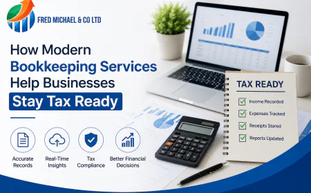 How Modern Bookkeeping and Accounting Services Simplify Business Finance