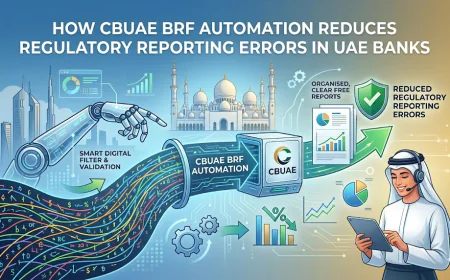 How CBUAE BRF Automation Reduces Regulatory Reporting Errors in UAE Banks