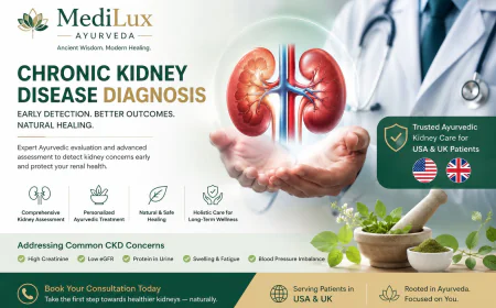 Chronic Kidney Disease Diagnosis & Natural Treatment | MediLux Ayurveda USA & UK
