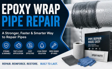 Epoxy Wrap Pipe Repair: A Reliable Solution for Fast and Long-Lasting Pipe Repairs