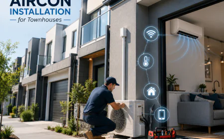 Aircon Installation For Melbourne Townhouses: Challenges And Smart Solutions