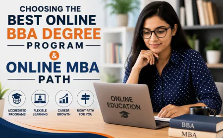 Choosing the Best Online BBA Degree Program and Online MBA Path