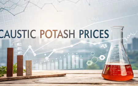 Caustic Potash Price Chart Trend Analysis with Quarterly Price Index and Forecast Prices