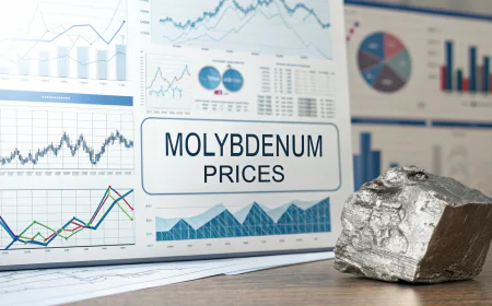 Molybdenum Price Index Chart with Trend Insights and Quarterly Forecast Prices
