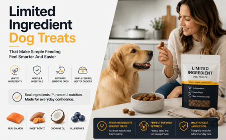 Limited Ingredient Dog Treats For Rescue Dogs Adjusting To New Homes