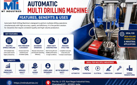 Automatic Multi Drilling Machine: Features, Benefits & Uses