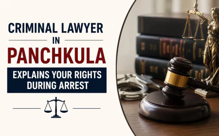 Criminal Lawyer in Panchkula Explains Your Rights During Arrest