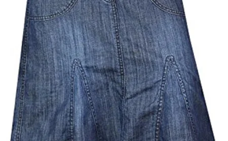 Denim Skirt Knee Length Styles for Modern Women
