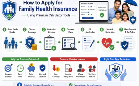 How to Apply for Family Health Insurance Using Premium Calculator Tools