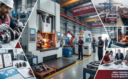 How Indian Forging Suppliers Are Meeting Global Demand with Quality and Scale