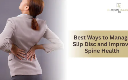 Best Ways to Manage Slip Disc and Improve Spine Health