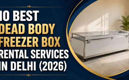 10 Best Dead Body Freezer Box Rental Services in Delhi (2026)