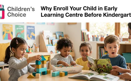 Why Enroll Your Child in Early Learning Centre Before Kindergarten