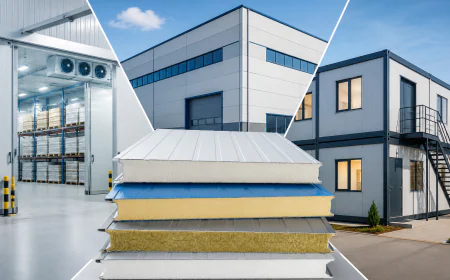 Insulated Sandwich Panel Applications: From Cold Storage to Modular Buildings