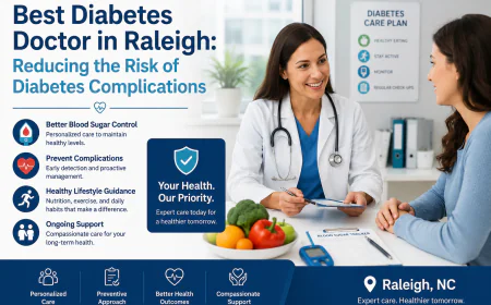 Best Diabetes Doctor in Raleigh: Reducing the Risk of Diabetes Complications