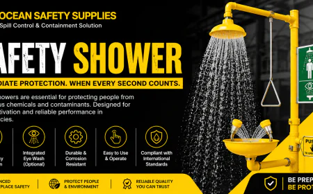 Safety Shower: An Essential Emergency Safety Solution for Hazardous Workplaces