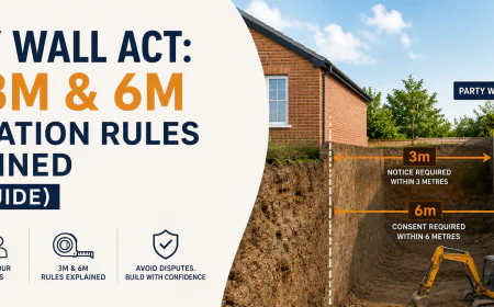 Section 6 Party Wall Notices: Understanding Excavation Rules for Extensions and Basements