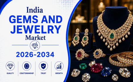India Gems and Jewelry Market Size, Analysis, Consumer Trends & Industry Outlook 2026–2034